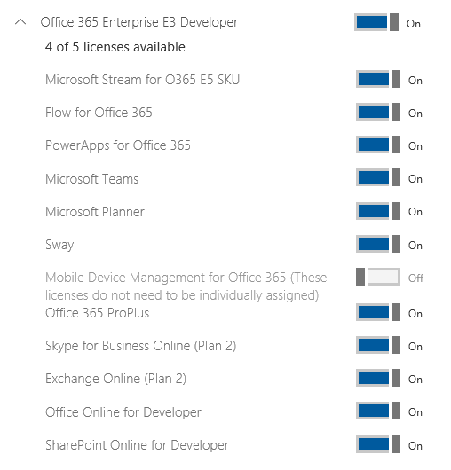 Office 365 ProPlus Plan